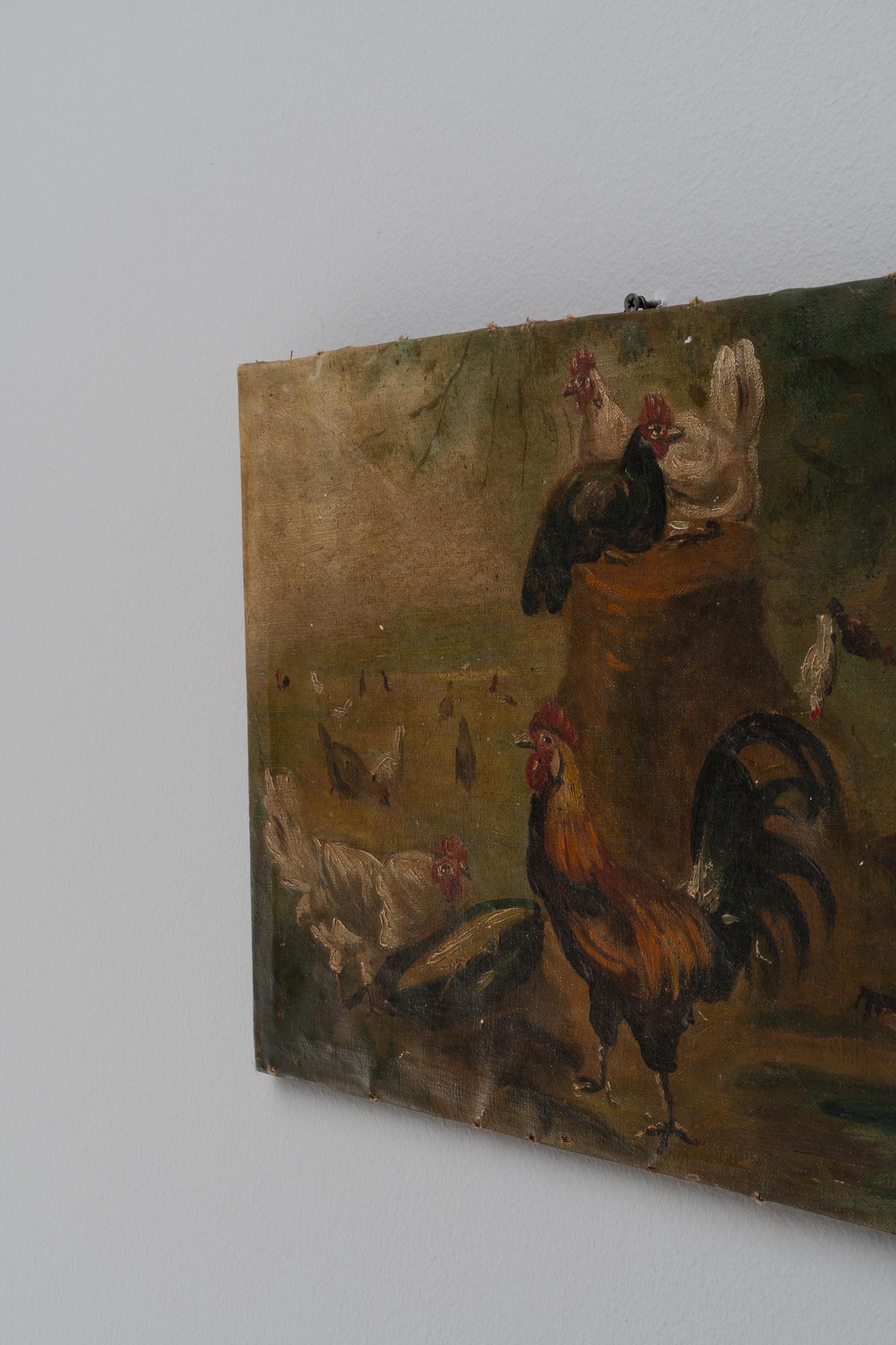 Early 20th Century French Painting For Sale 7