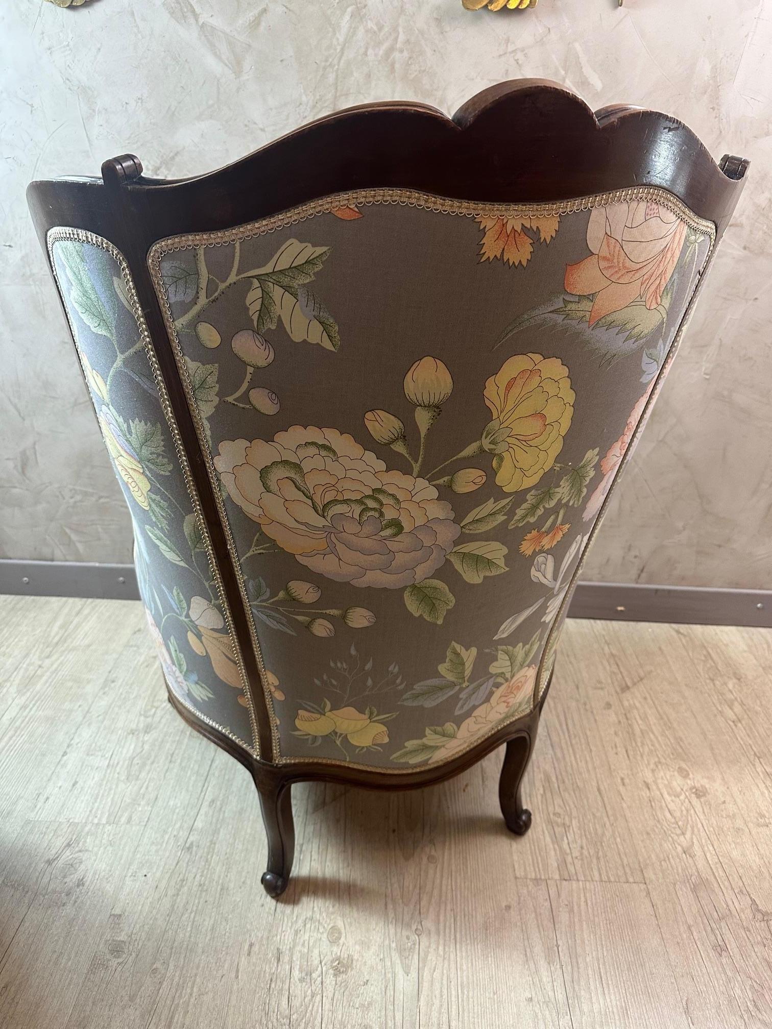 Paar französische Bergere-Sessel im Stil Louis XV. des frühen 20. Jahrhunderts, 1920er Jahre im Angebot 1