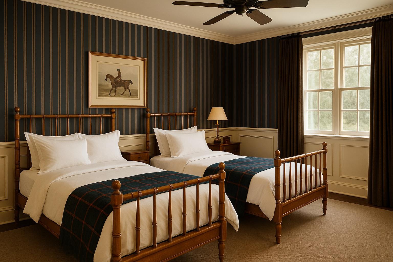 Coppia di letti gemelli in bambù imitati in legno, anni '20, Francia, inizio XX secolo in vendita 5