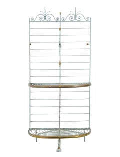 Early 20th century French Parisienne boulangers bread rack