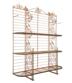 Early 20th century french Parisienne boulangers bread rack