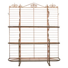 Early 20th century french Parisienne boulangers bread rack