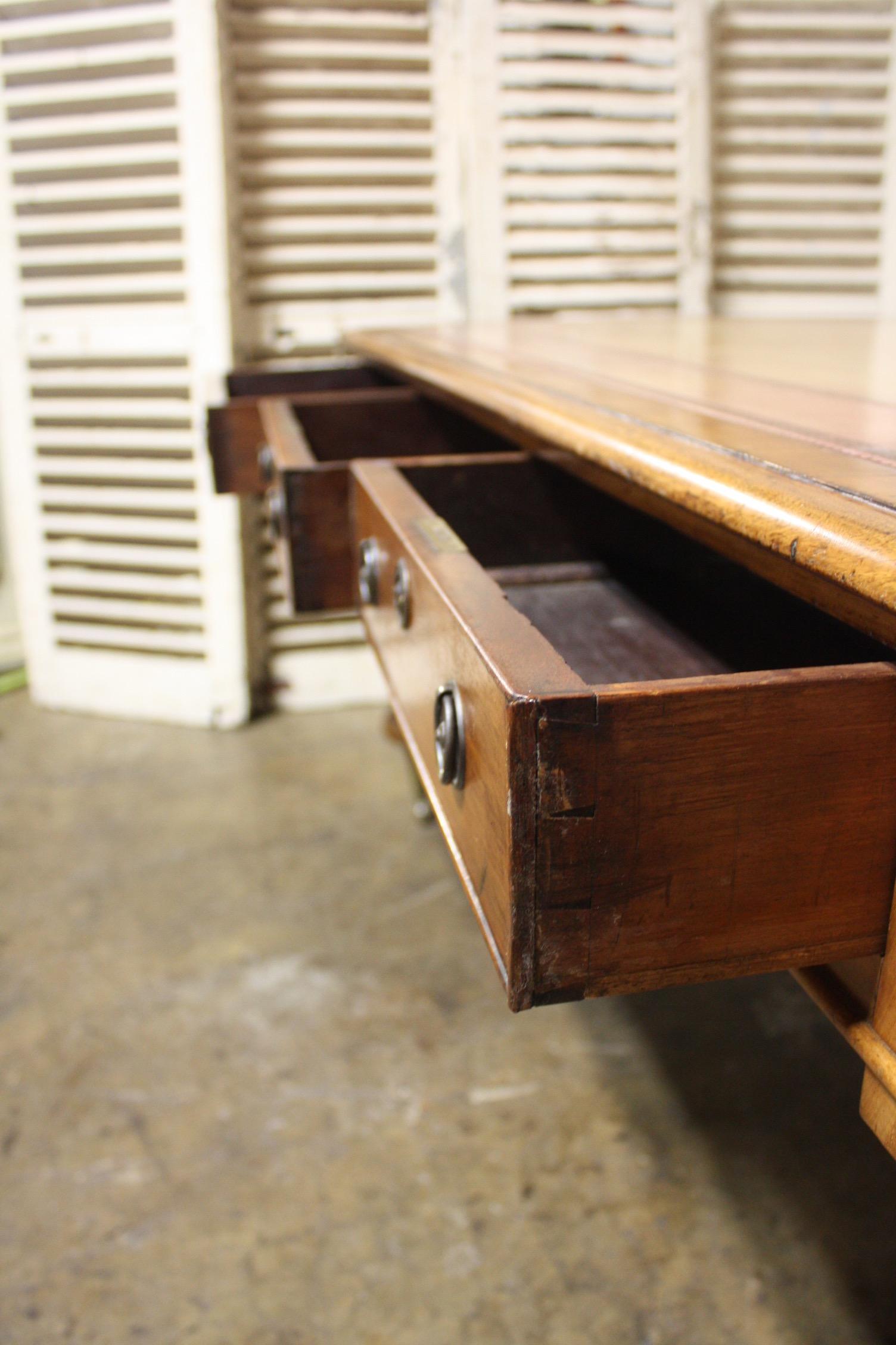 Early 20th Century French Partners Desk 5