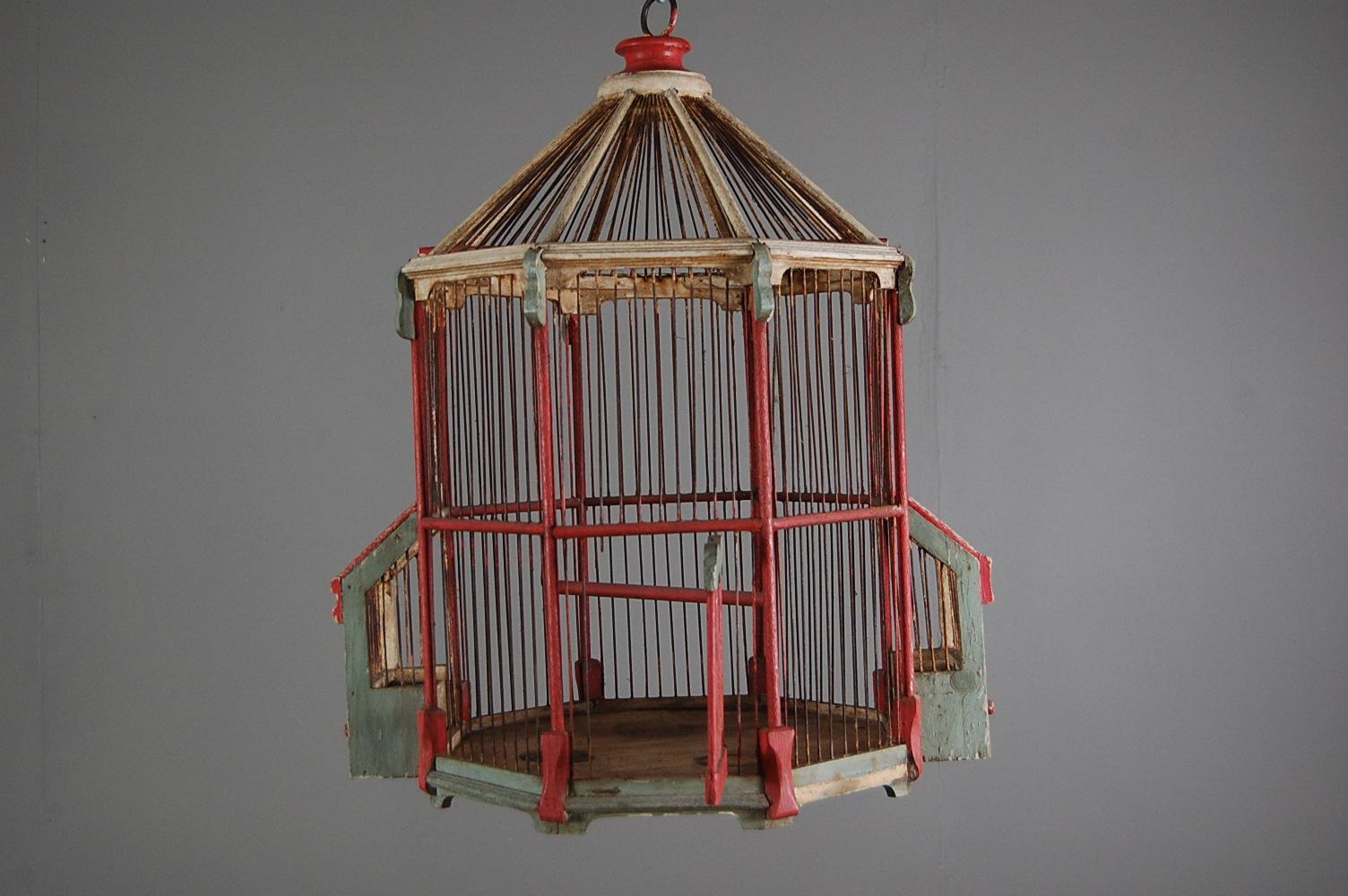 Early 20th Century French Patriotic Birdcage 8
