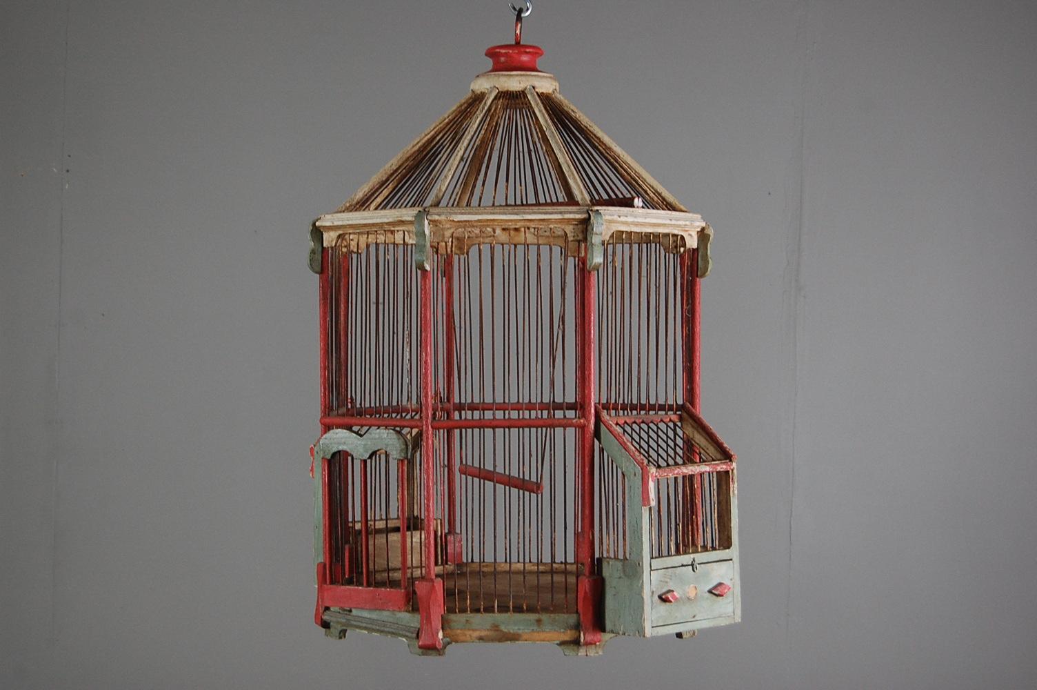 Early 20th Century French Patriotic Birdcage 12