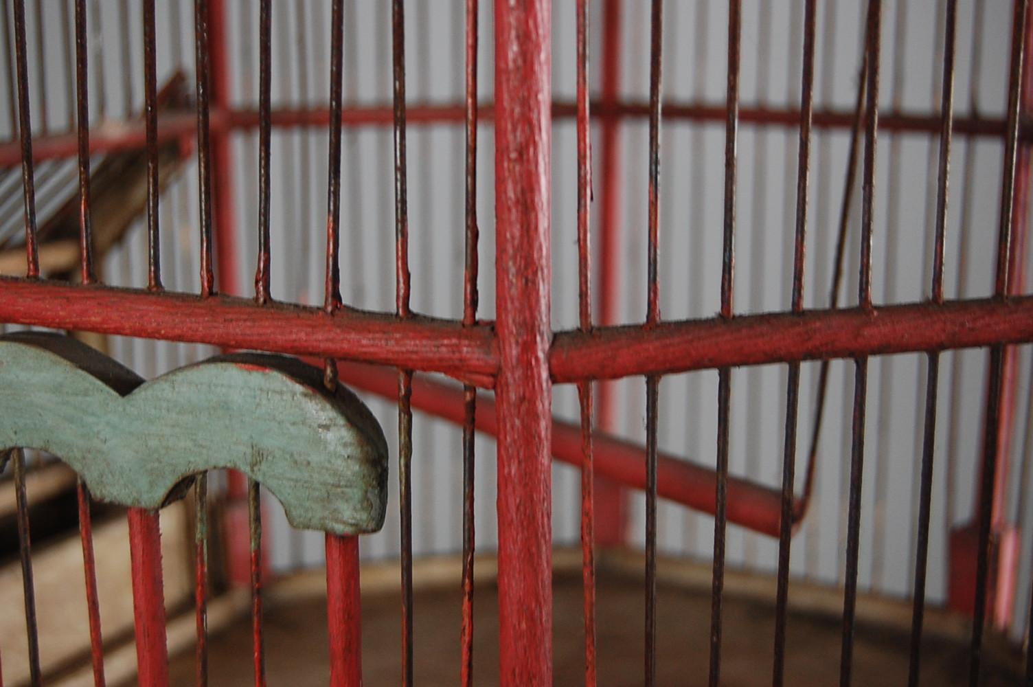 Early 20th Century French Patriotic Birdcage 1