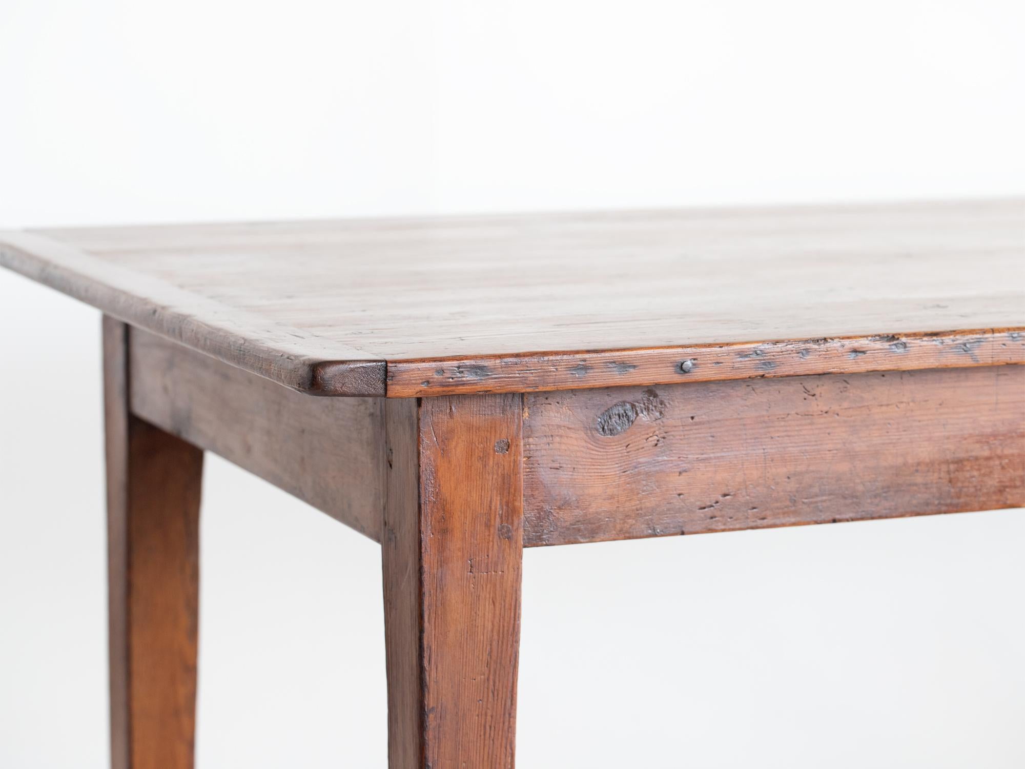 Early 20th Century French Pine Farmhouse Table 3