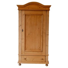 Early 20th Century French Pine Wardrobe