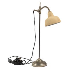 Early 20th Century French Plated Work Lamp