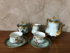 Early 20th Century French Porcelain Tea Set, 1900s