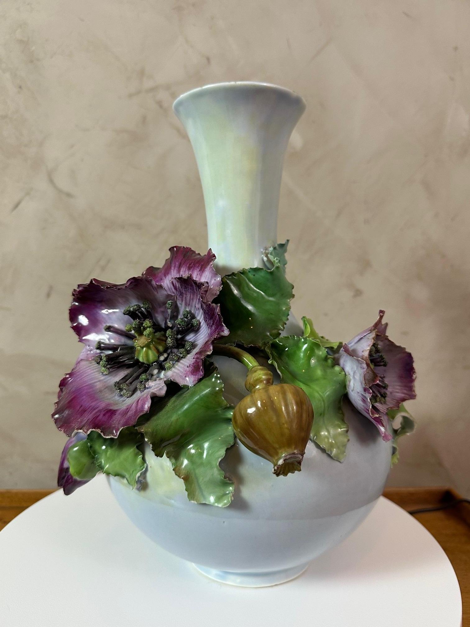 Vaso in porcellana francese dei primi del Novecento, 1900S in vendita 1