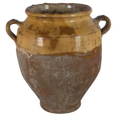 Early 20th century French Pot à Confit or Terracotta Vase