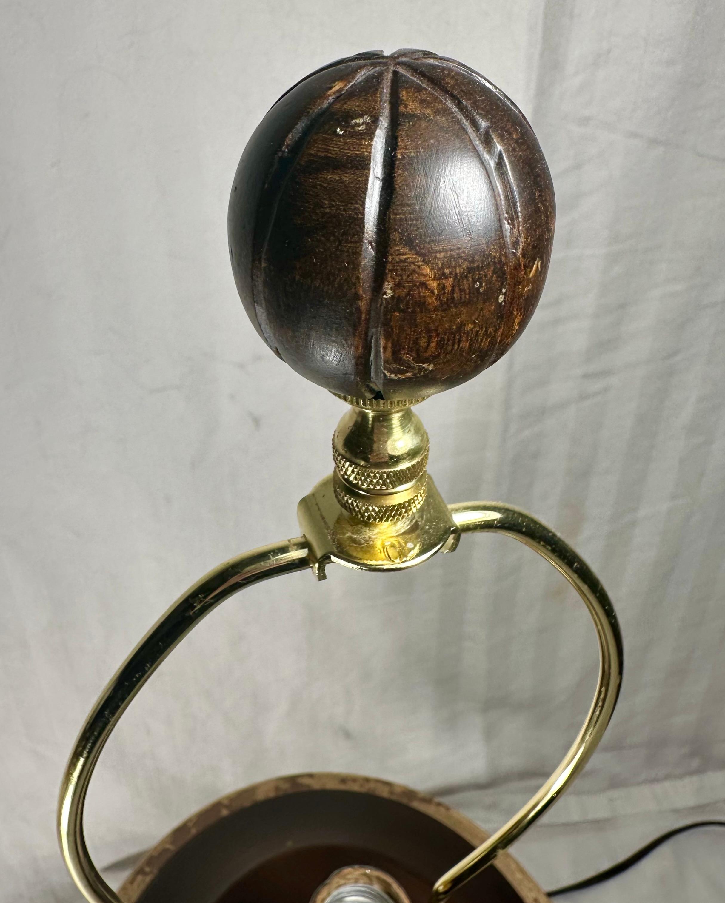 Lampada da tavolo a urna Anduze in ceramica francese dei primi del Novecento in vendita 1