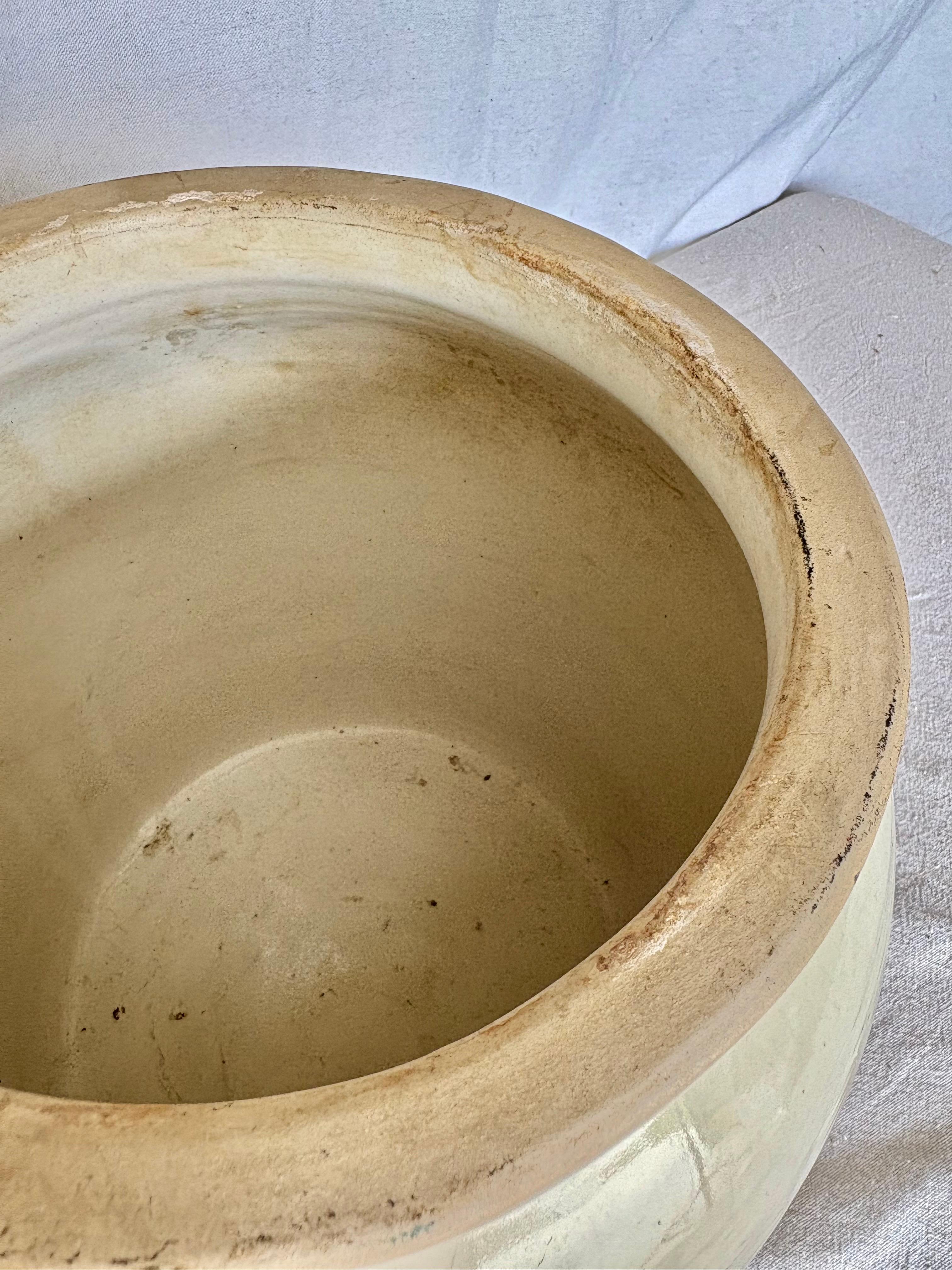 Early 20th Century French Pottery Confit Pot For Sale 9