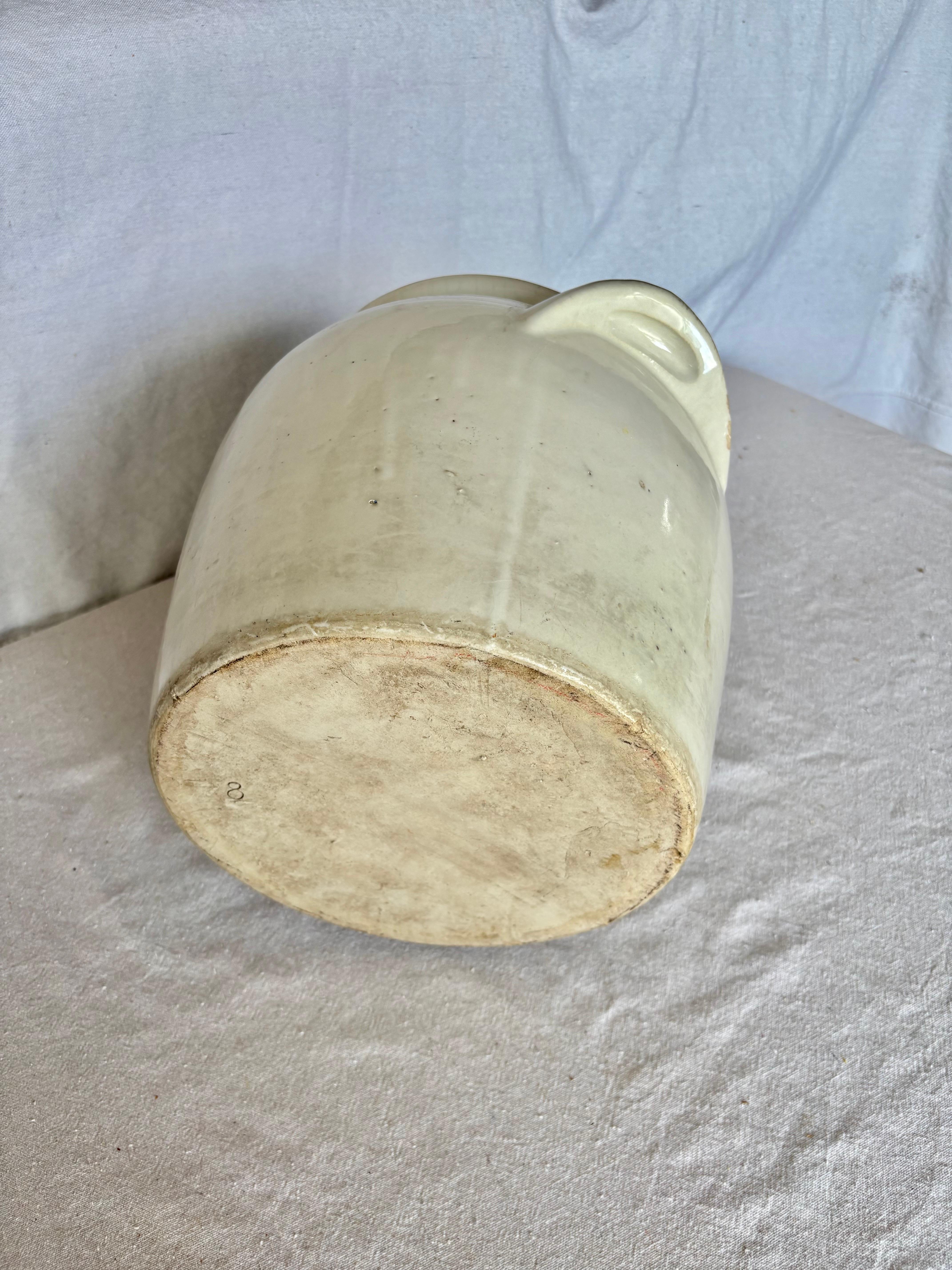 Early 20th Century French Pottery Confit Pot For Sale 11
