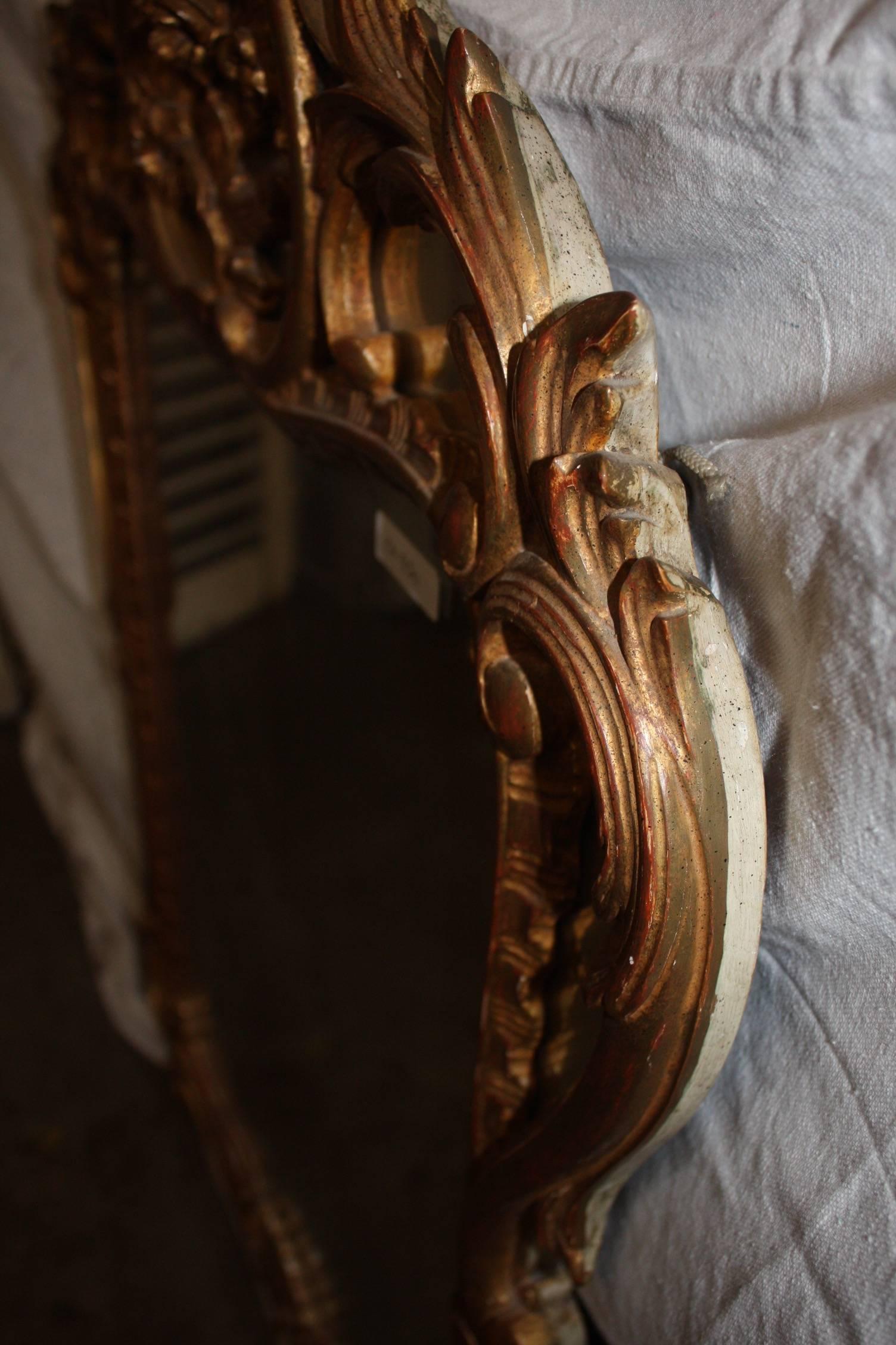 Early 20th Century French Provencal Mirror Parclose 4