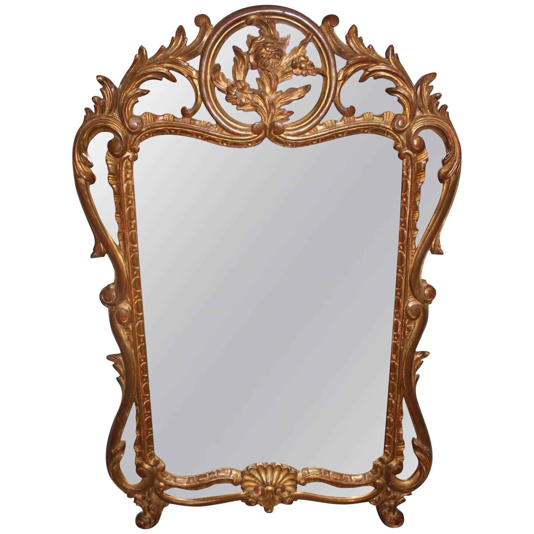Parclose de miroir provençal français du début du XXe siècle