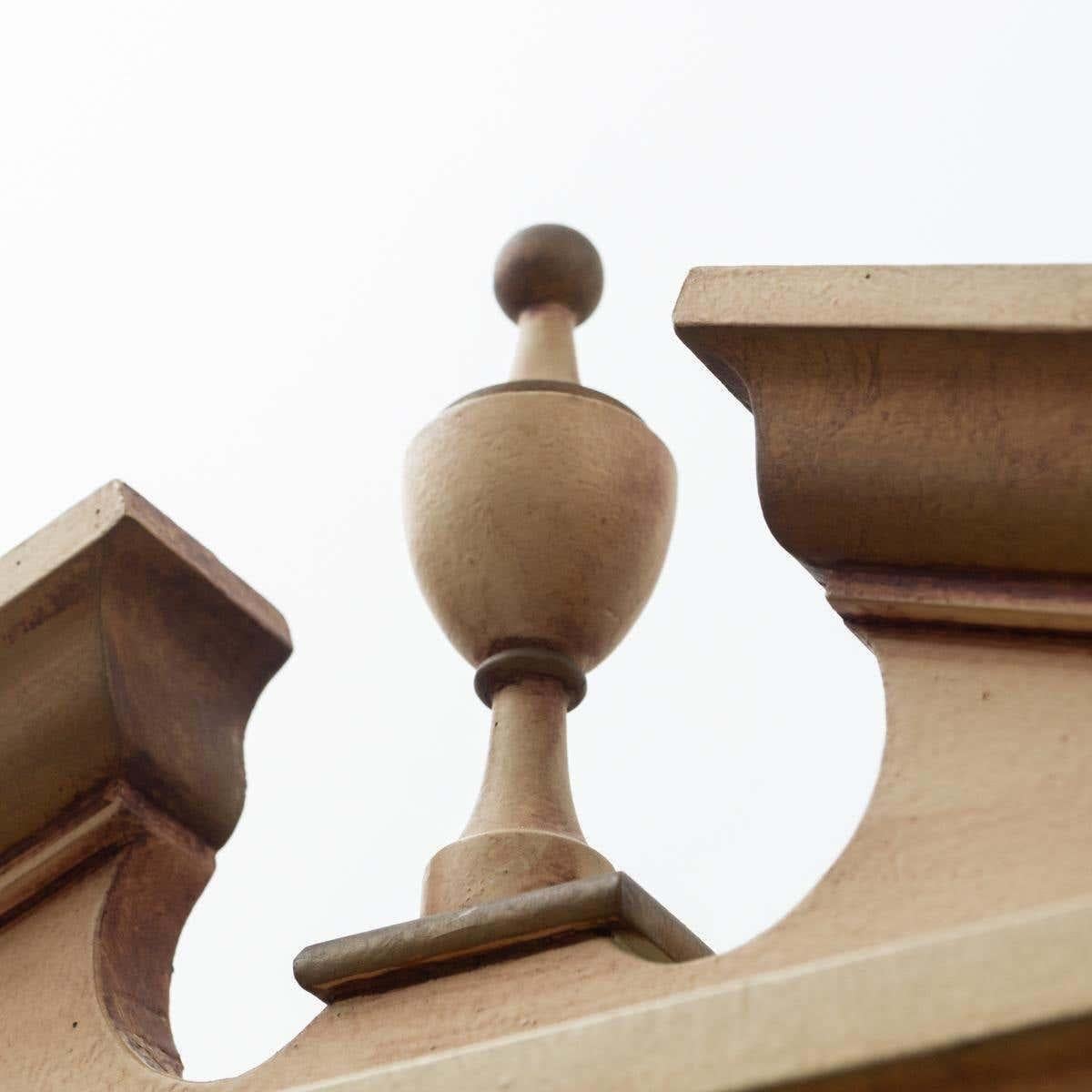 Vetrinetta angolare francese del primo Novecento in Wood in vendita 6