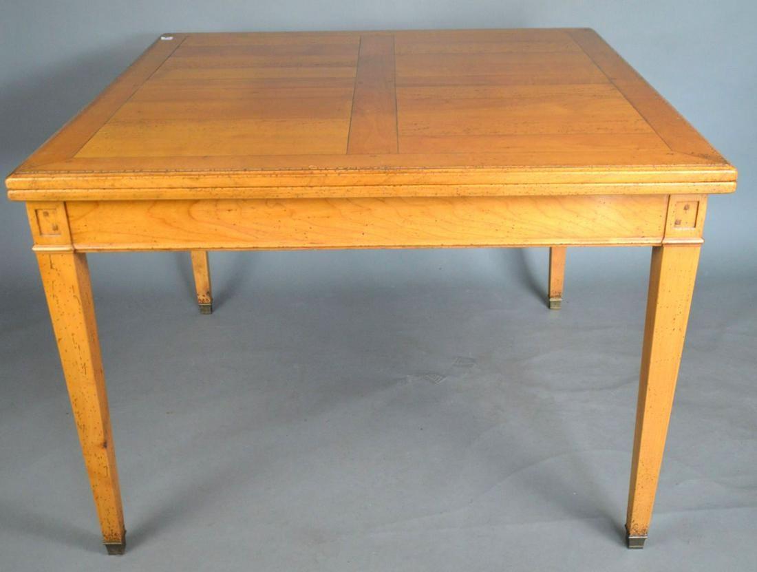 Early 20th Century, French, Provincial Fruitwood Extending Dining Table 5