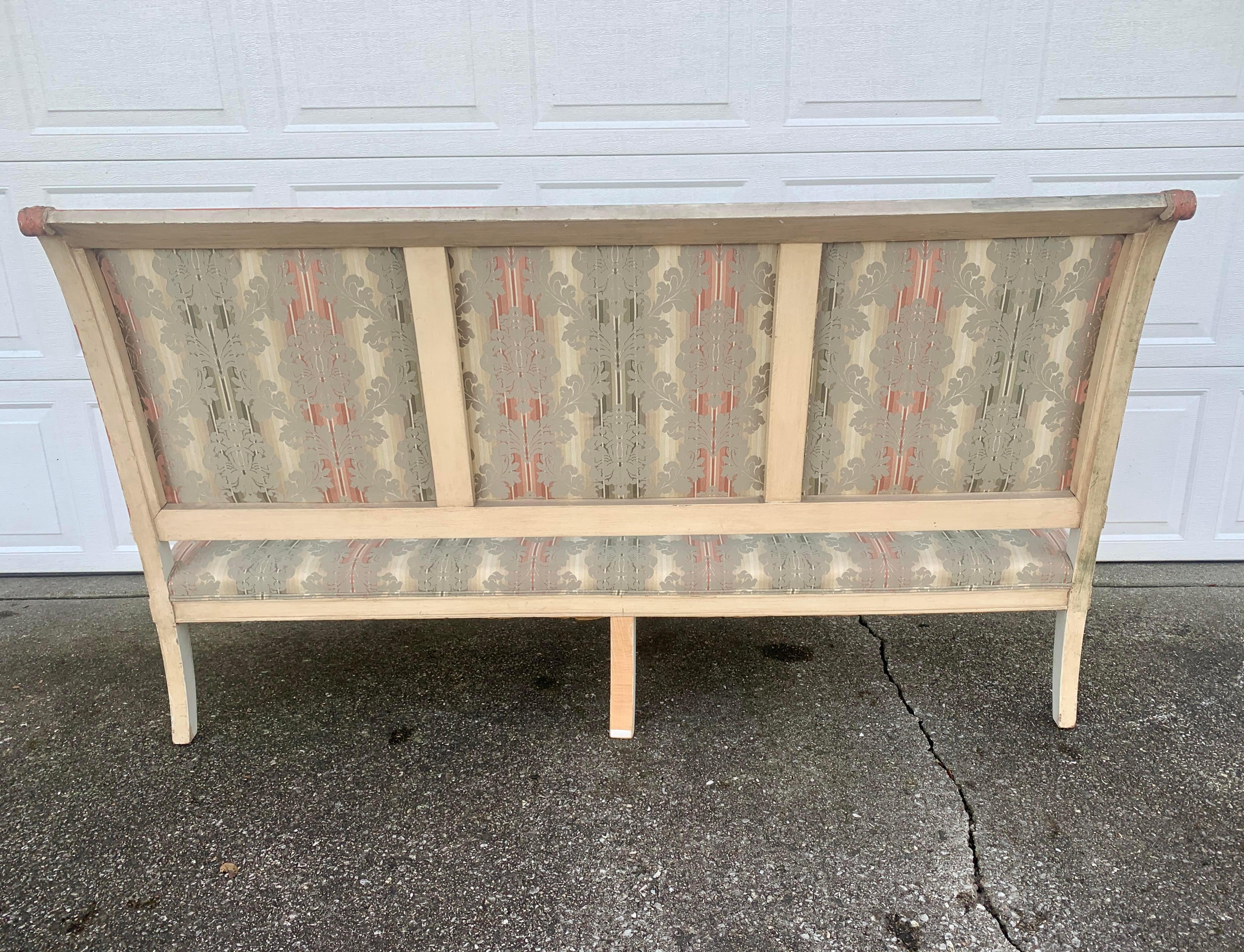 Early 20th Century French Provincial Sofa For Sale 3