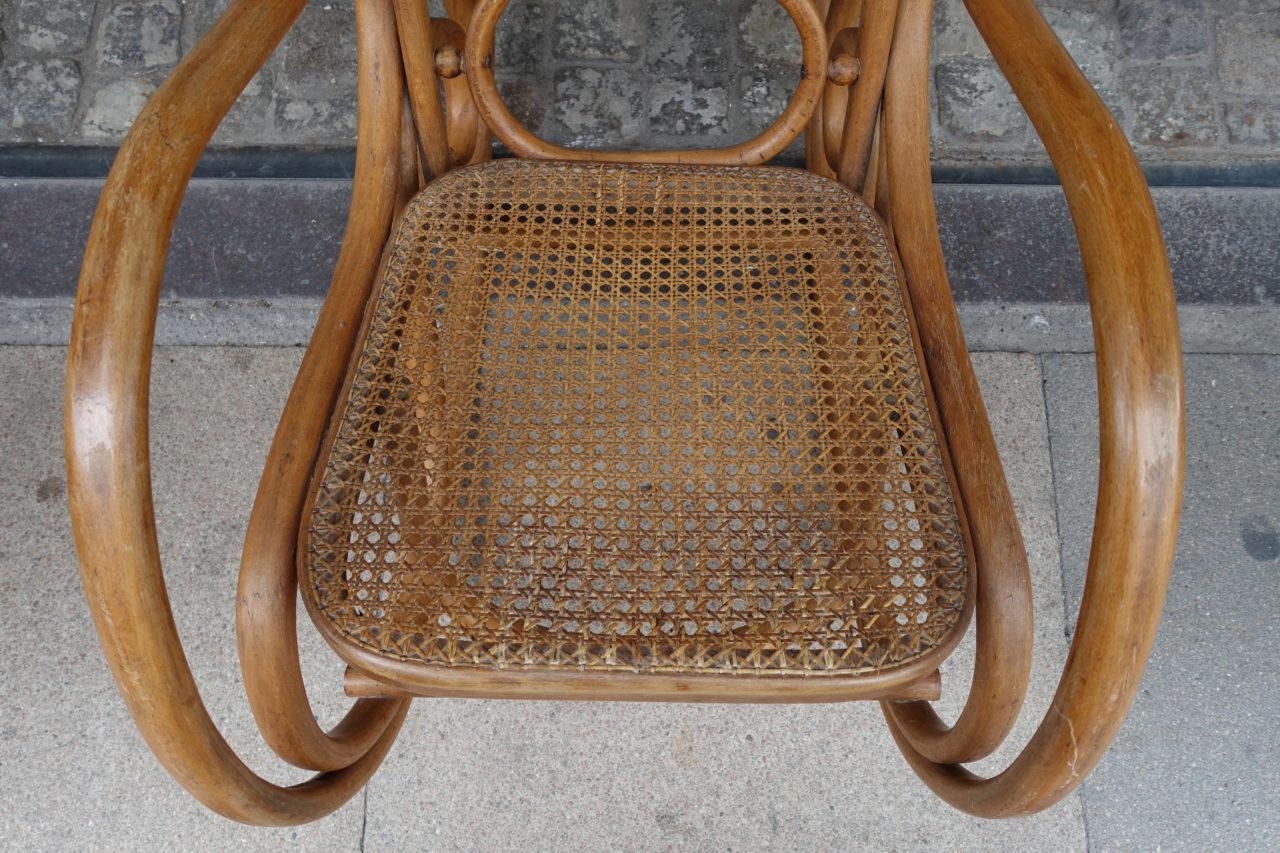 Early 20th Century French Rocking Chair In Good Condition In Copenhagen K, DK