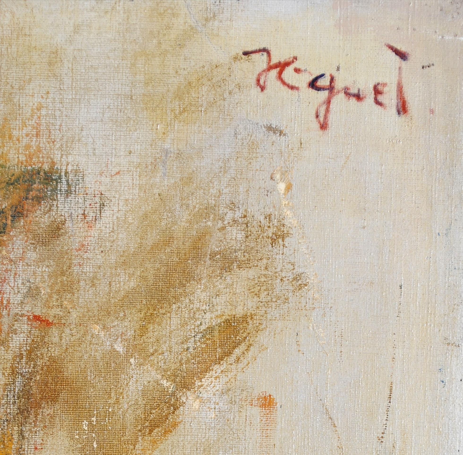 Portrait of an African Man - Early 20th Century French Impressionist Painting For Sale 6