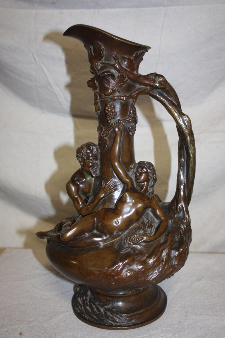 Early 20th Century French sculpture signed Noel Ruffier (1847-1921).