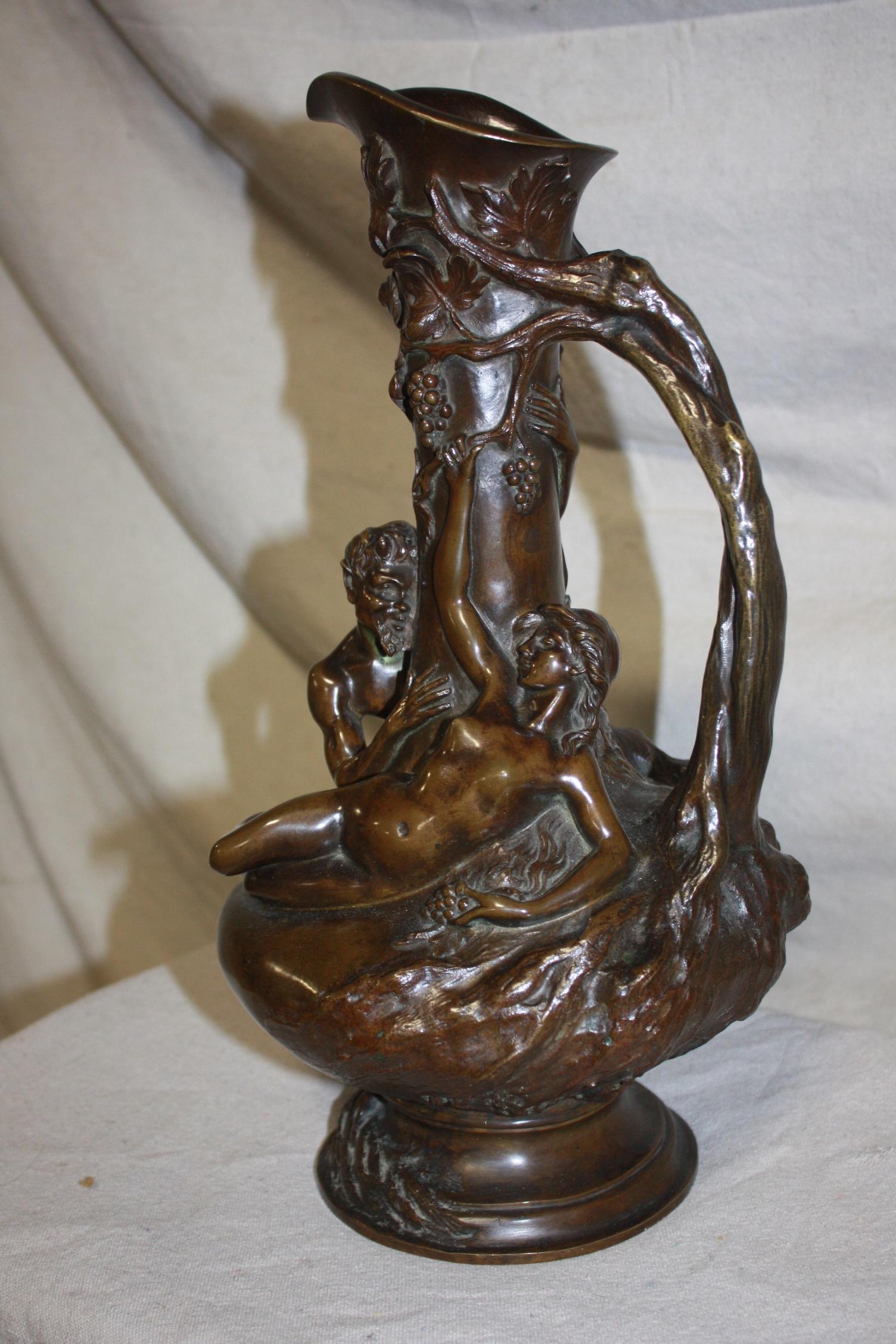 Early 20th Century French Sculpture Signed Noel Ruffier In Good Condition For Sale In Stockbridge, GA
