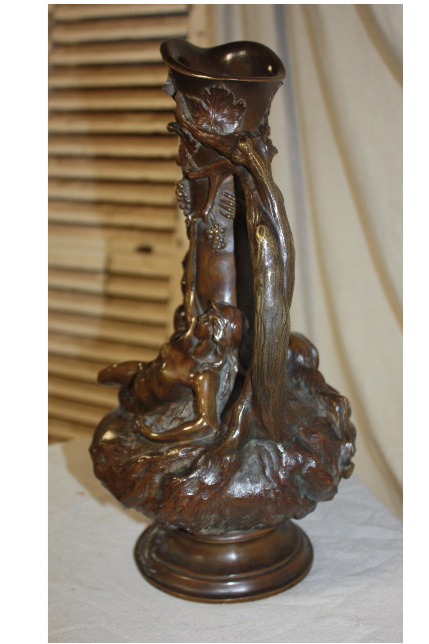 Early 20th Century French Sculpture Signed Noel Ruffier For Sale 1