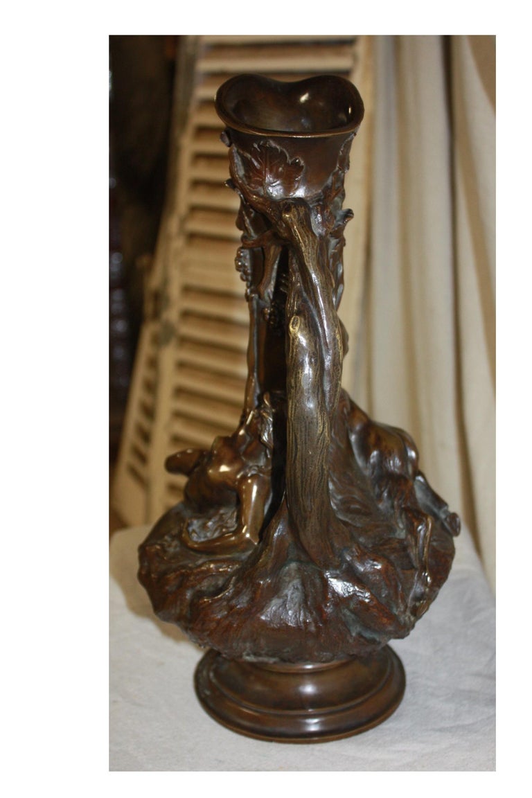Early 20th Century French Sculpture Signed Noel Ruffier For Sale 2