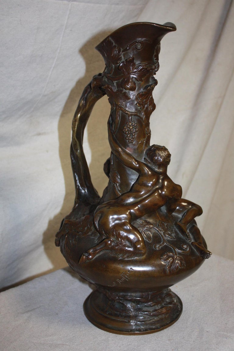 Early 20th Century French Sculpture Signed Noel Ruffier For Sale 5