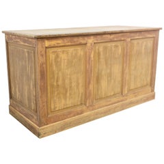 Early 20th Century French Shop Counter Meuble De Metier