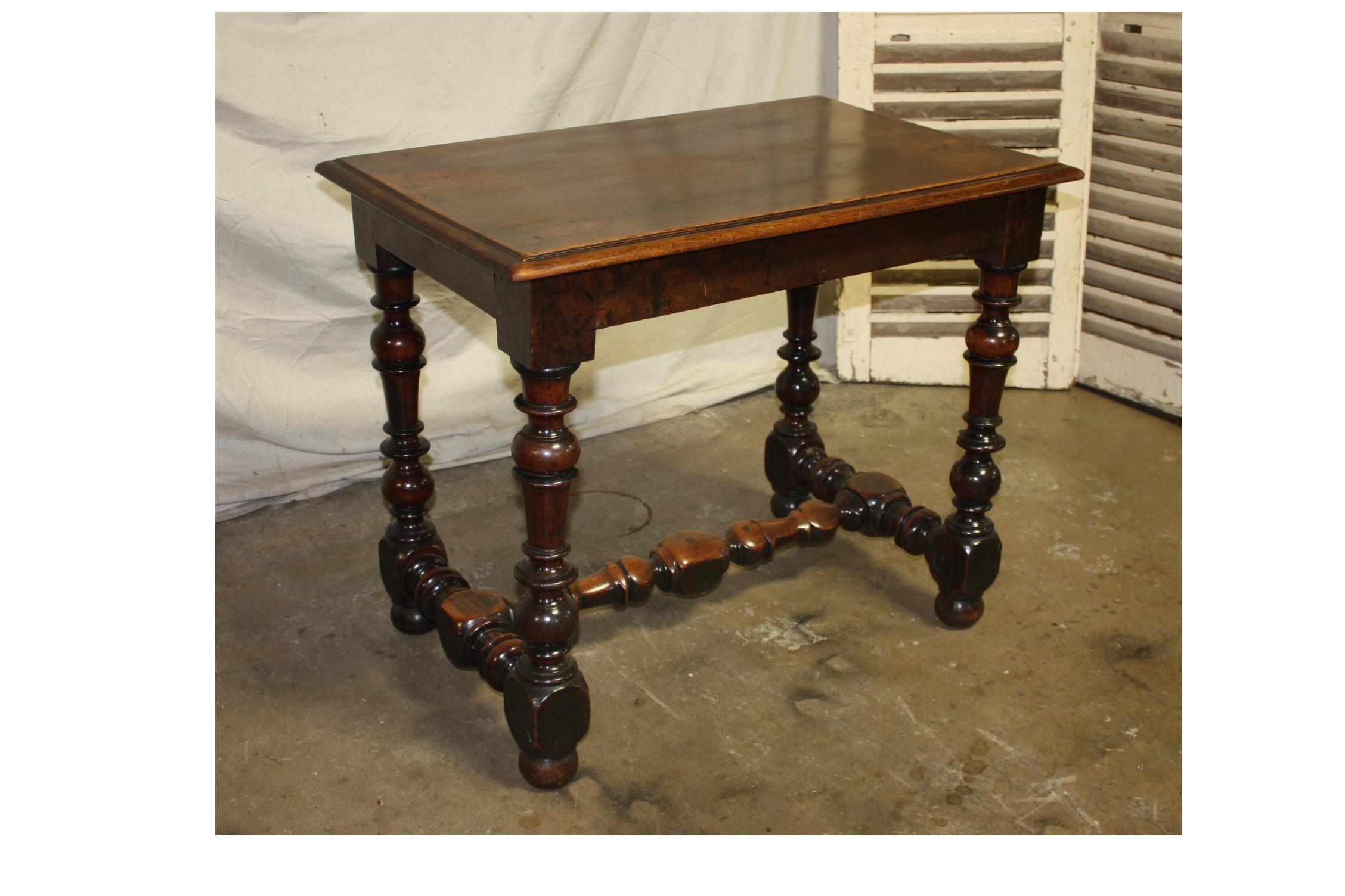 Louis XIII Early 20th Century French Side Table