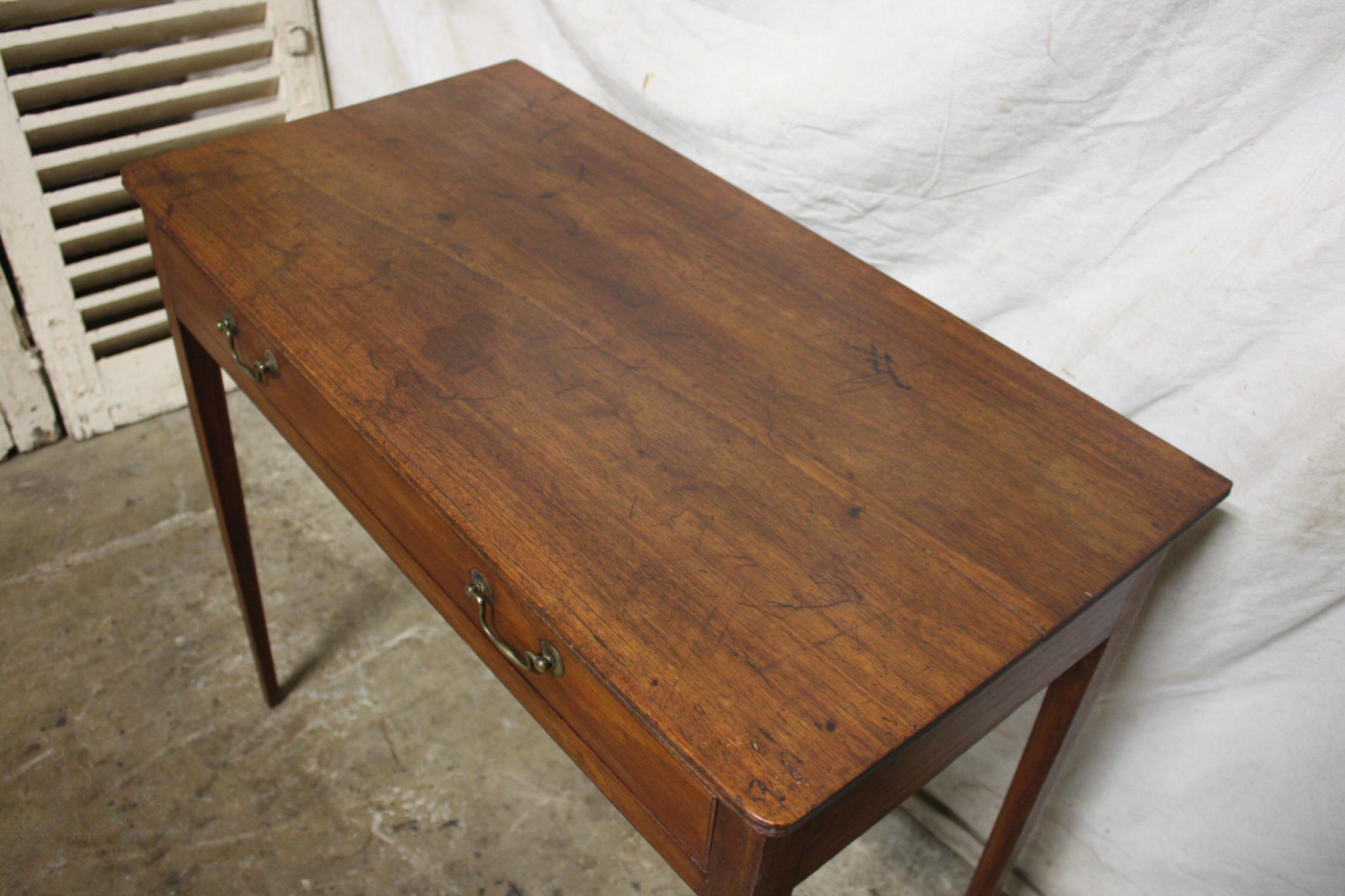 Walnut Early 20th Century, French, Side Table