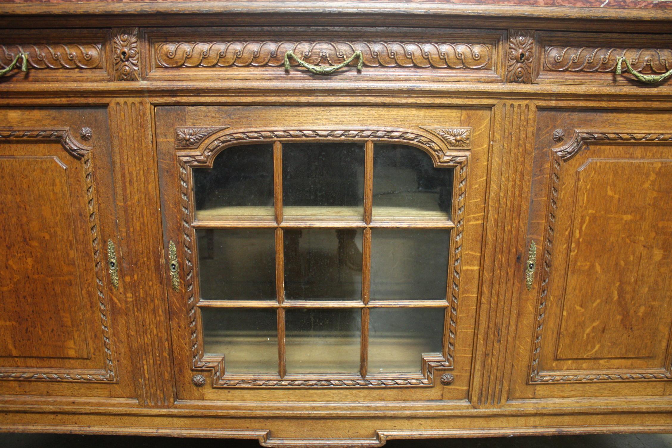 Early 20th Century French Sideboard In Good Condition In Stockbridge, GA