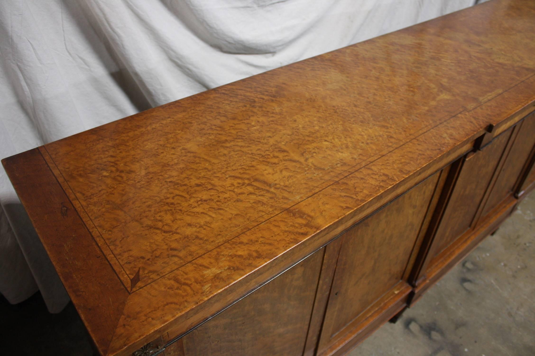 Walnut Early 20th Century French Sideboard