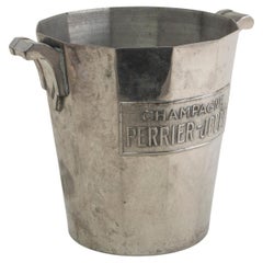 Early 20th Century French Silver Plate Perrier Jouet Champagne Bucket