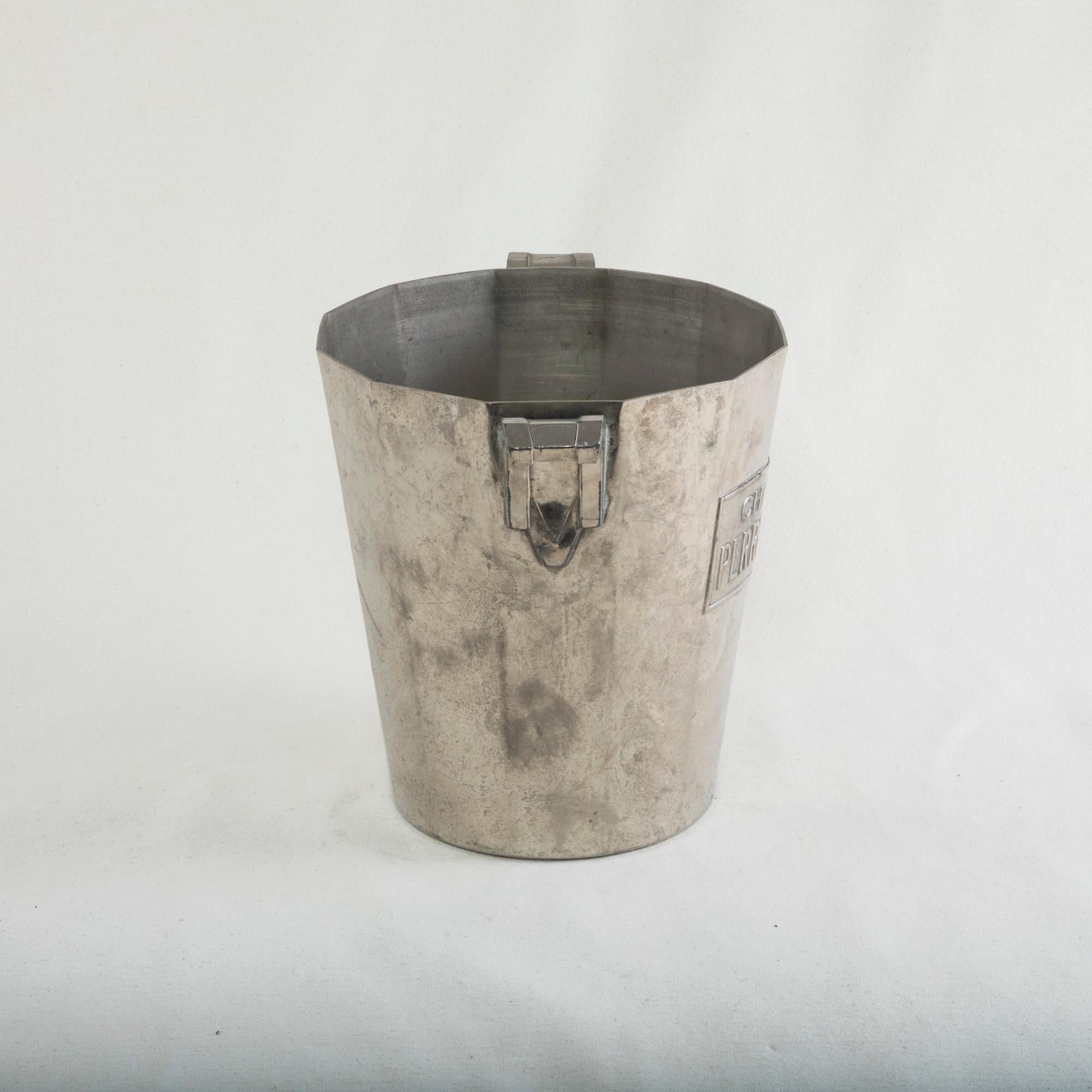 Early 20th Century French Silver Plate Perrier Jouet Champagne Bucket 2