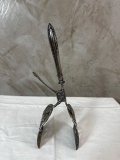 Early 20th century French Silverplate Asparagus