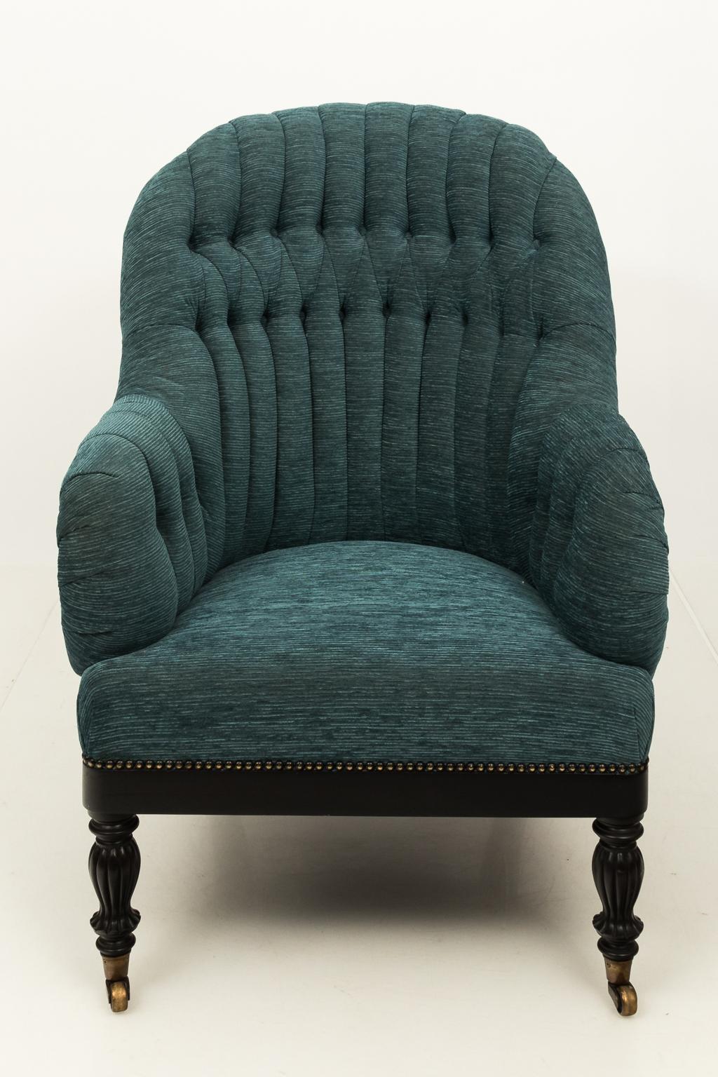 Early 20th Century French Slipper Chair 1