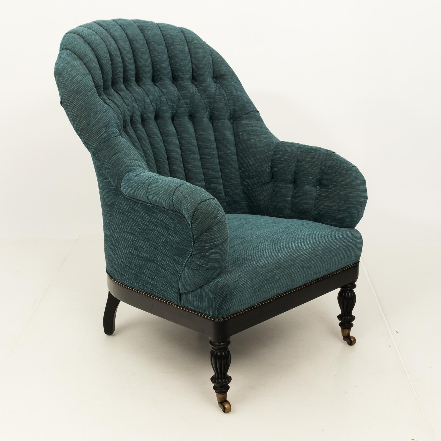 Early 20th Century French Slipper Chair 2