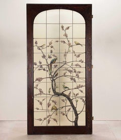 Early 20th Century French Stained Glass Door