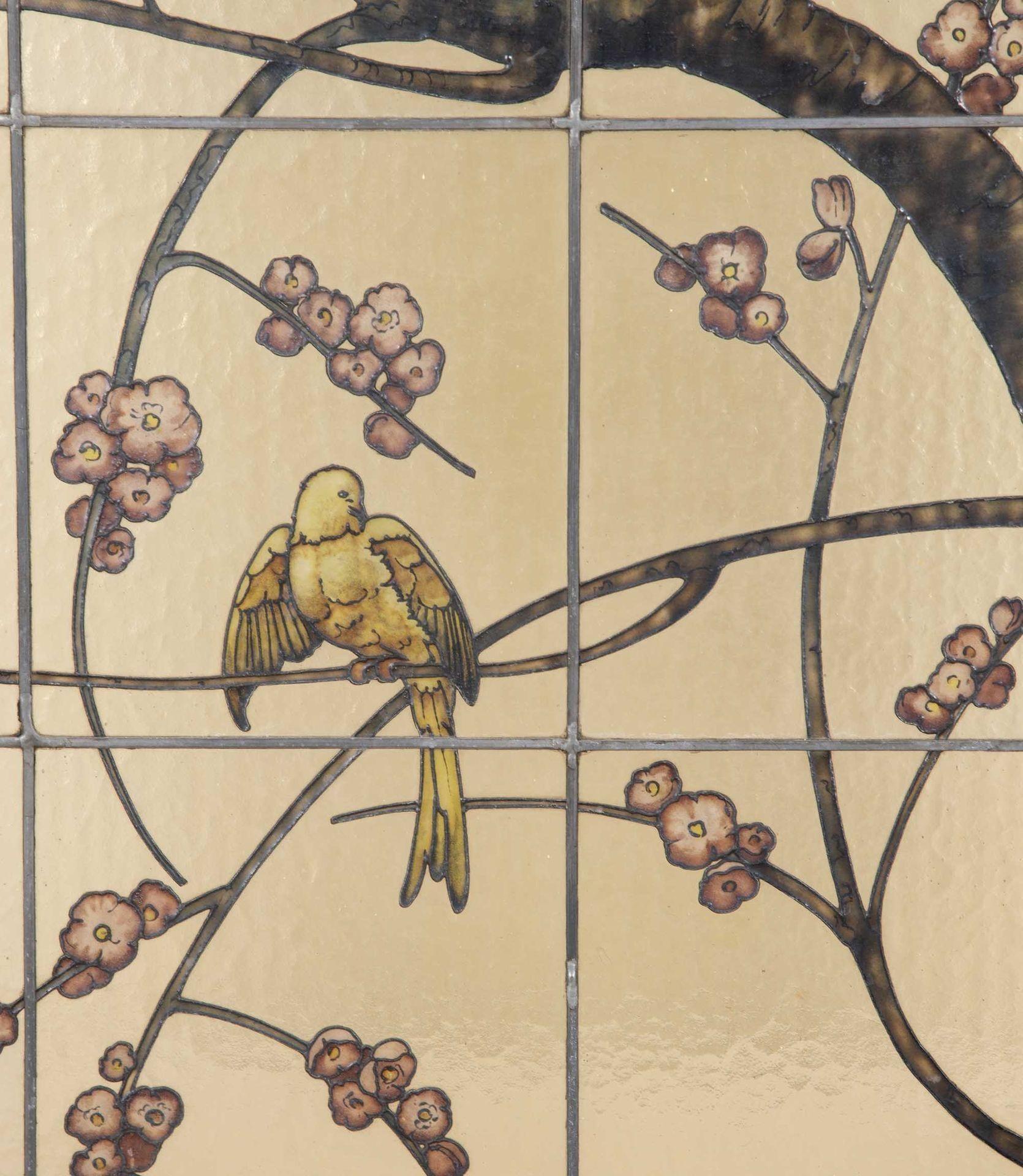 Puerta francesa de vidrieras de principios del siglo XX Art Nouveau en venta