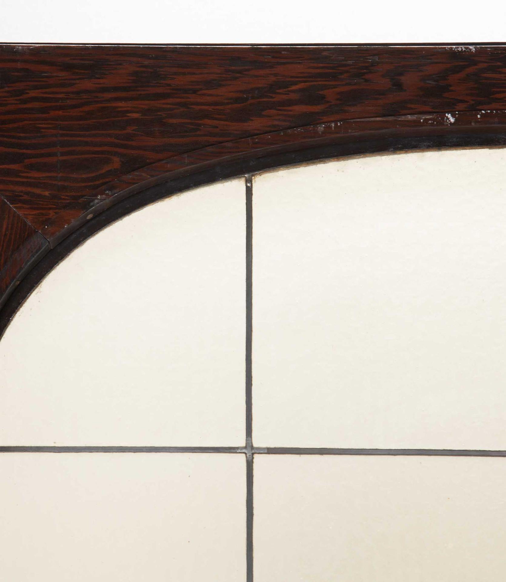 Puerta francesa de vidrieras de principios del siglo XX Vidrio en venta