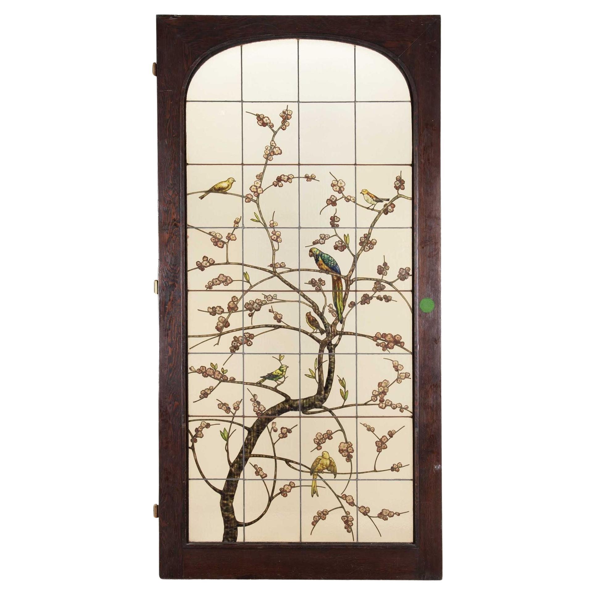Puerta francesa de vidrieras de principios del siglo XX en venta