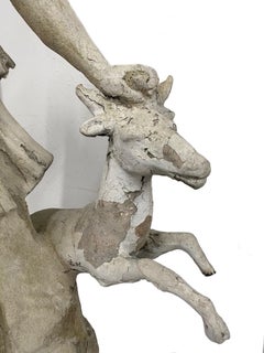 Early 20th Century French Statue of Diana on Stand