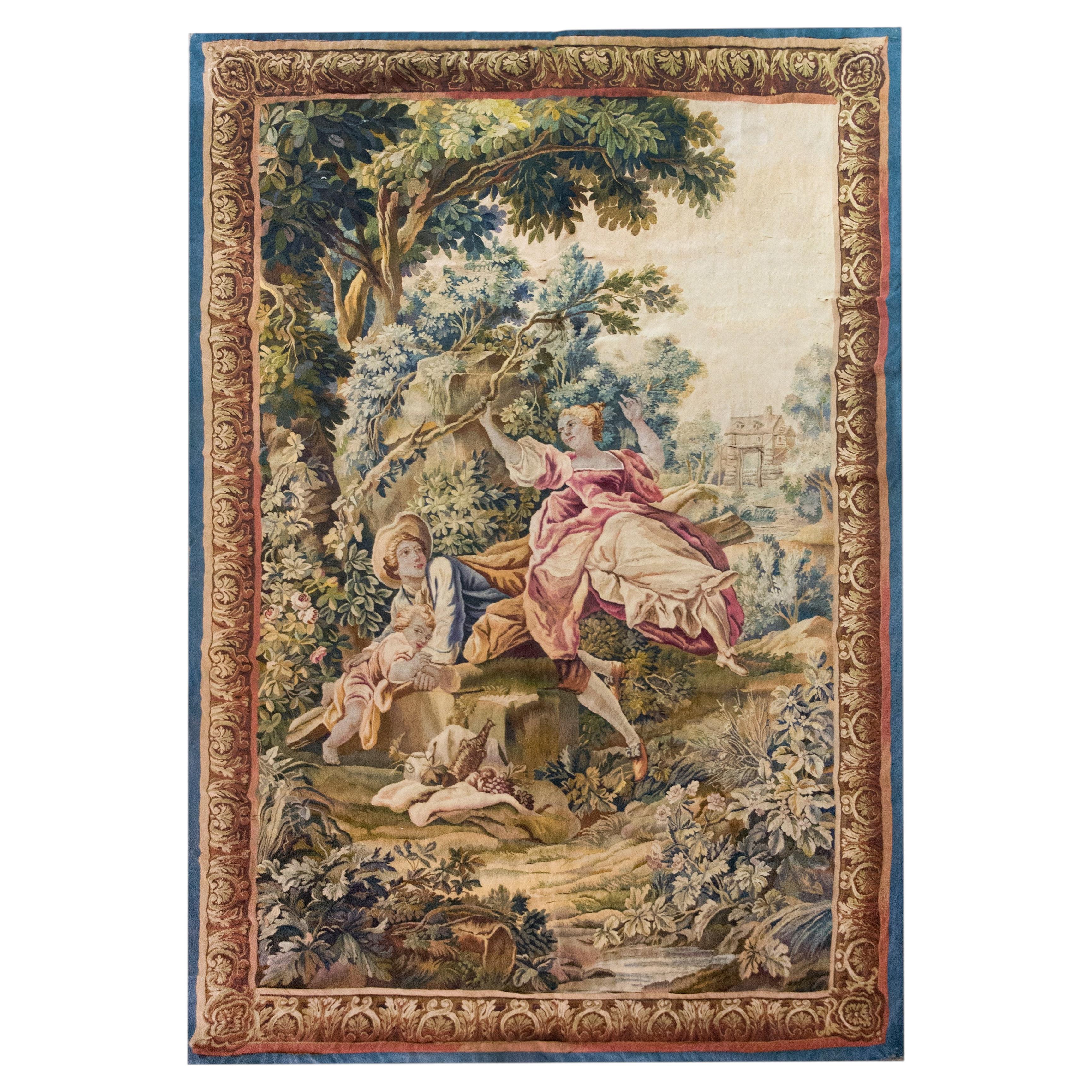 Early 20th Century French Tapestery Rug