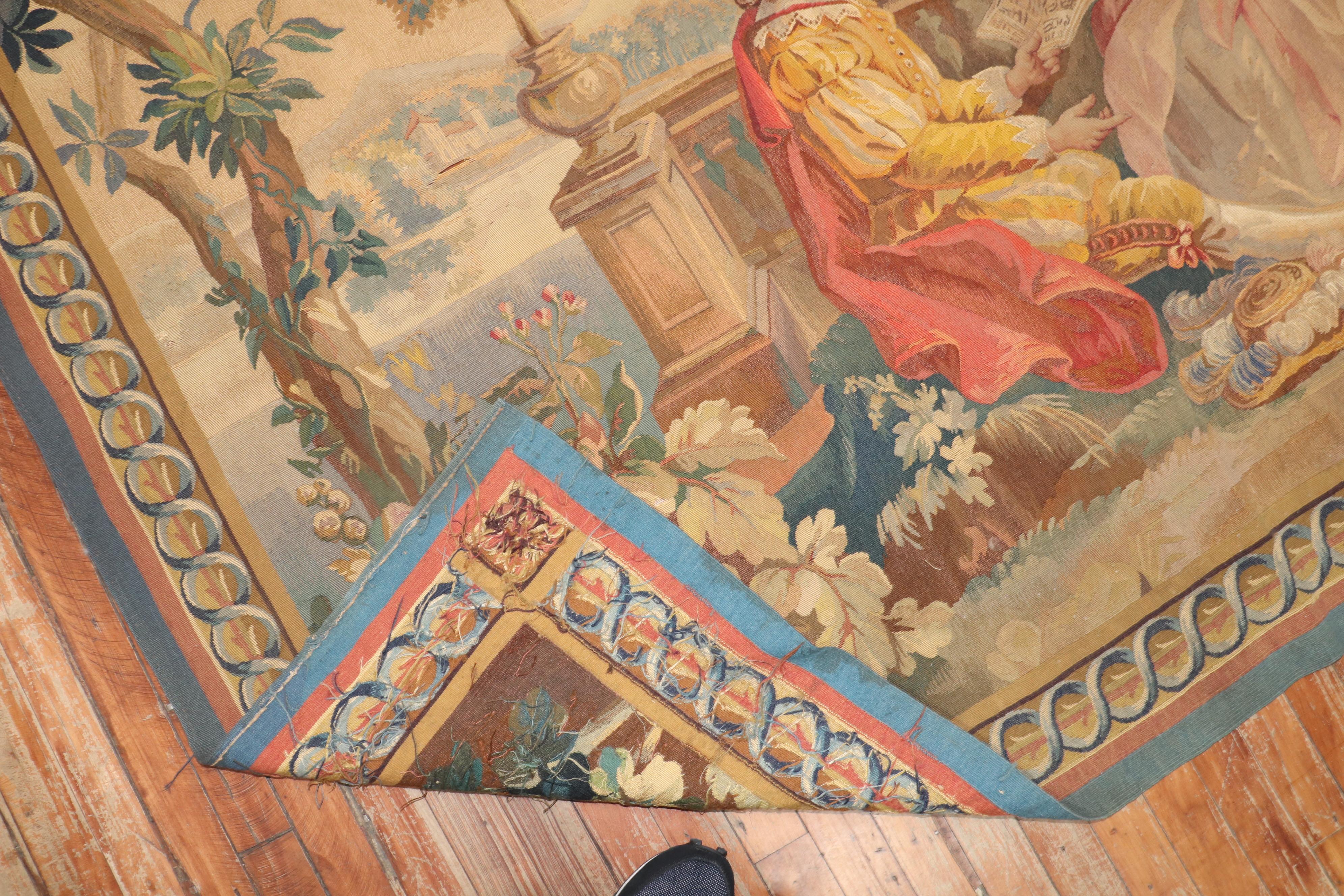 Französischer Wandteppich aus dem frühen 20. (20. Jahrhundert) im Angebot