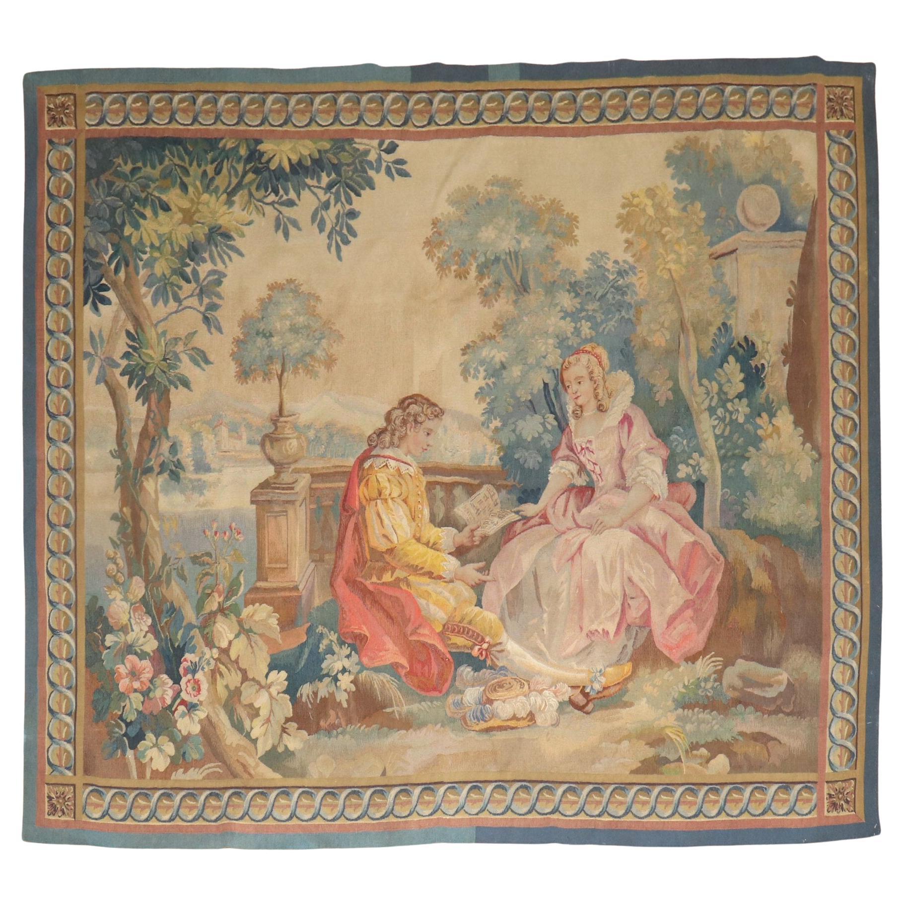 Early 20th Century French Tapestry For Sale