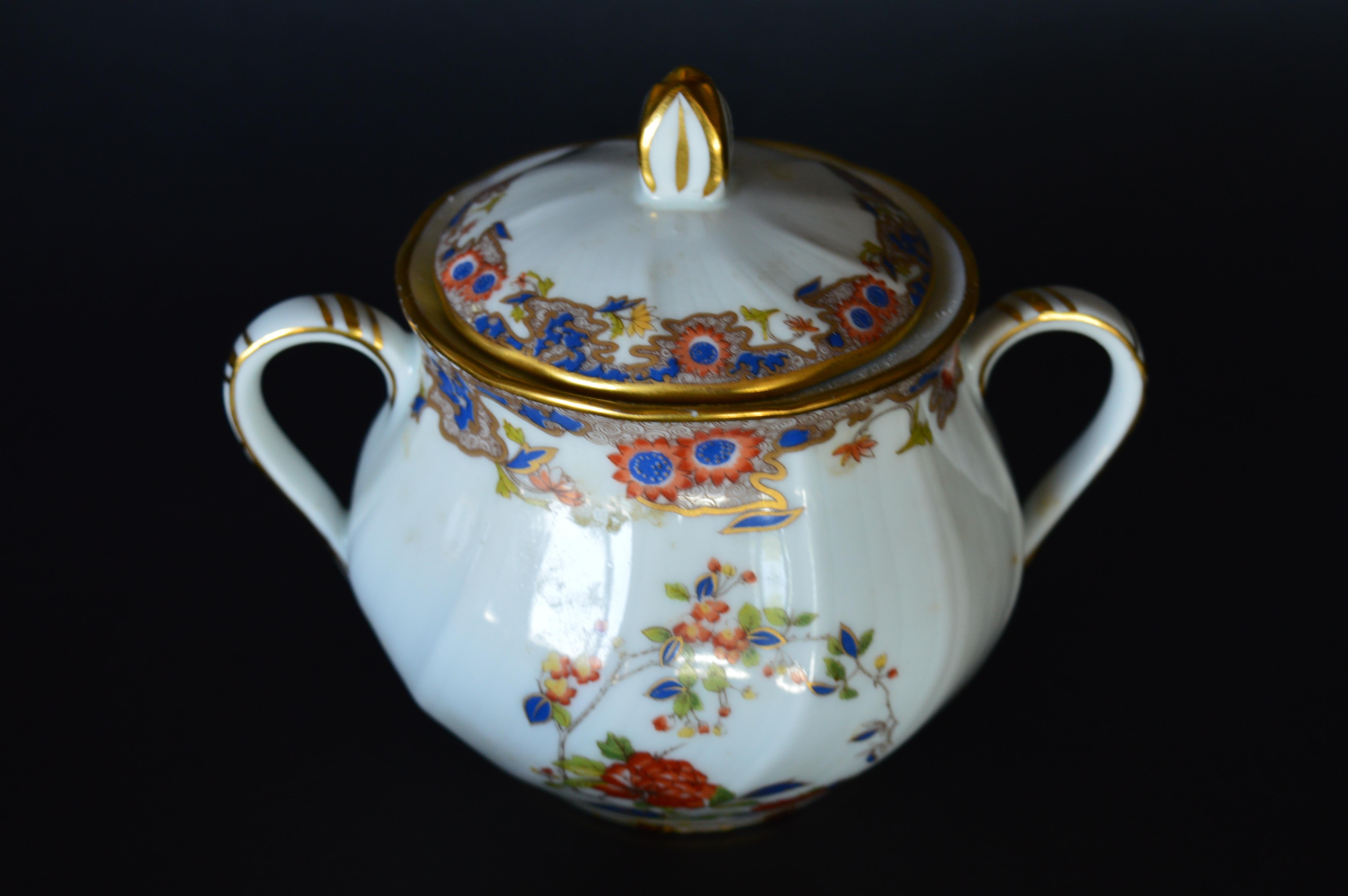 French Provincial Early 20th Century French Tea Set by Bernardaud Limoges